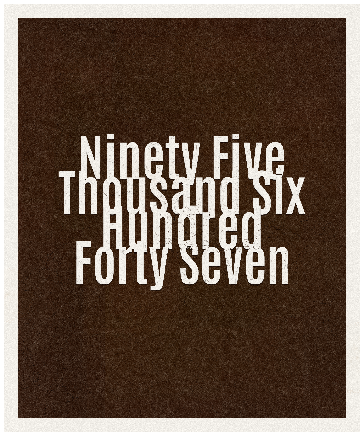 Count #95647