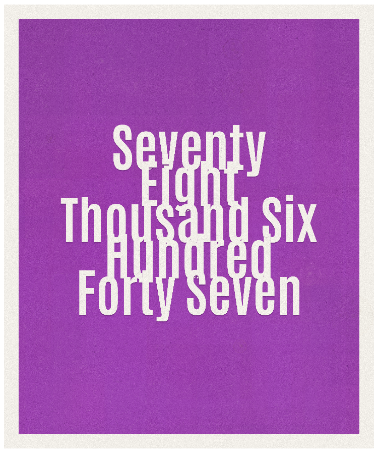 Count #78647