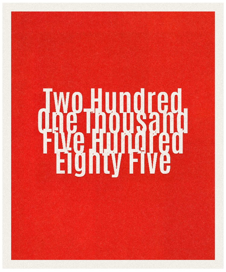Count #201585