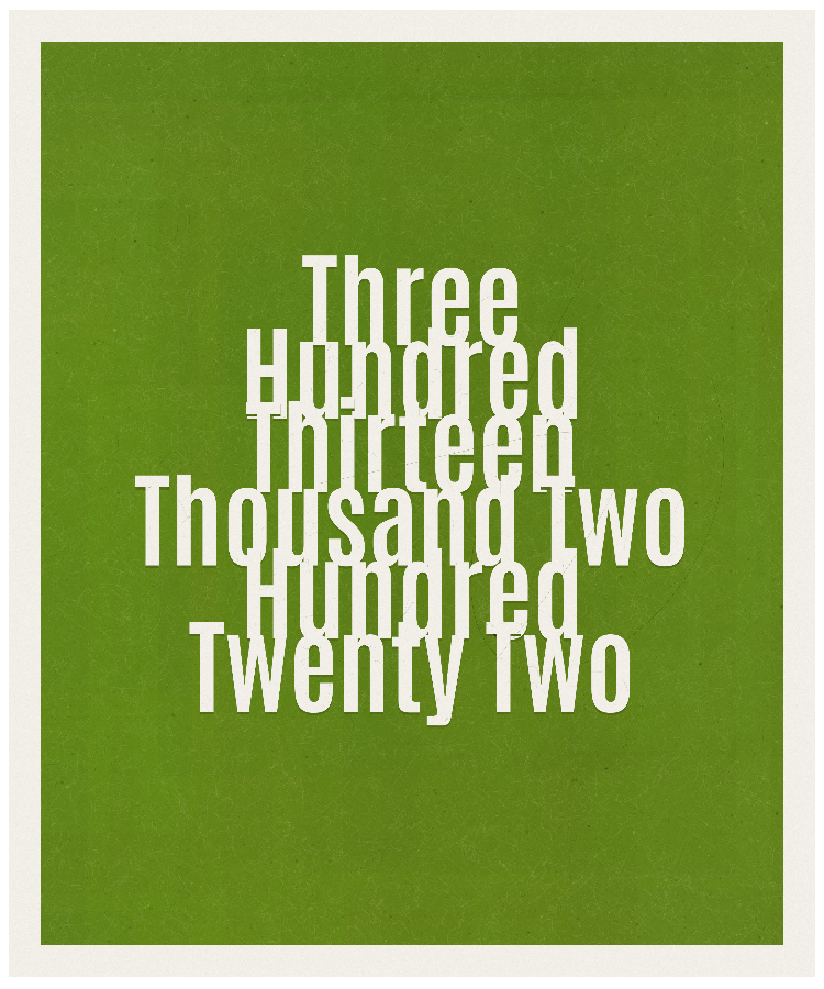 Count #313222