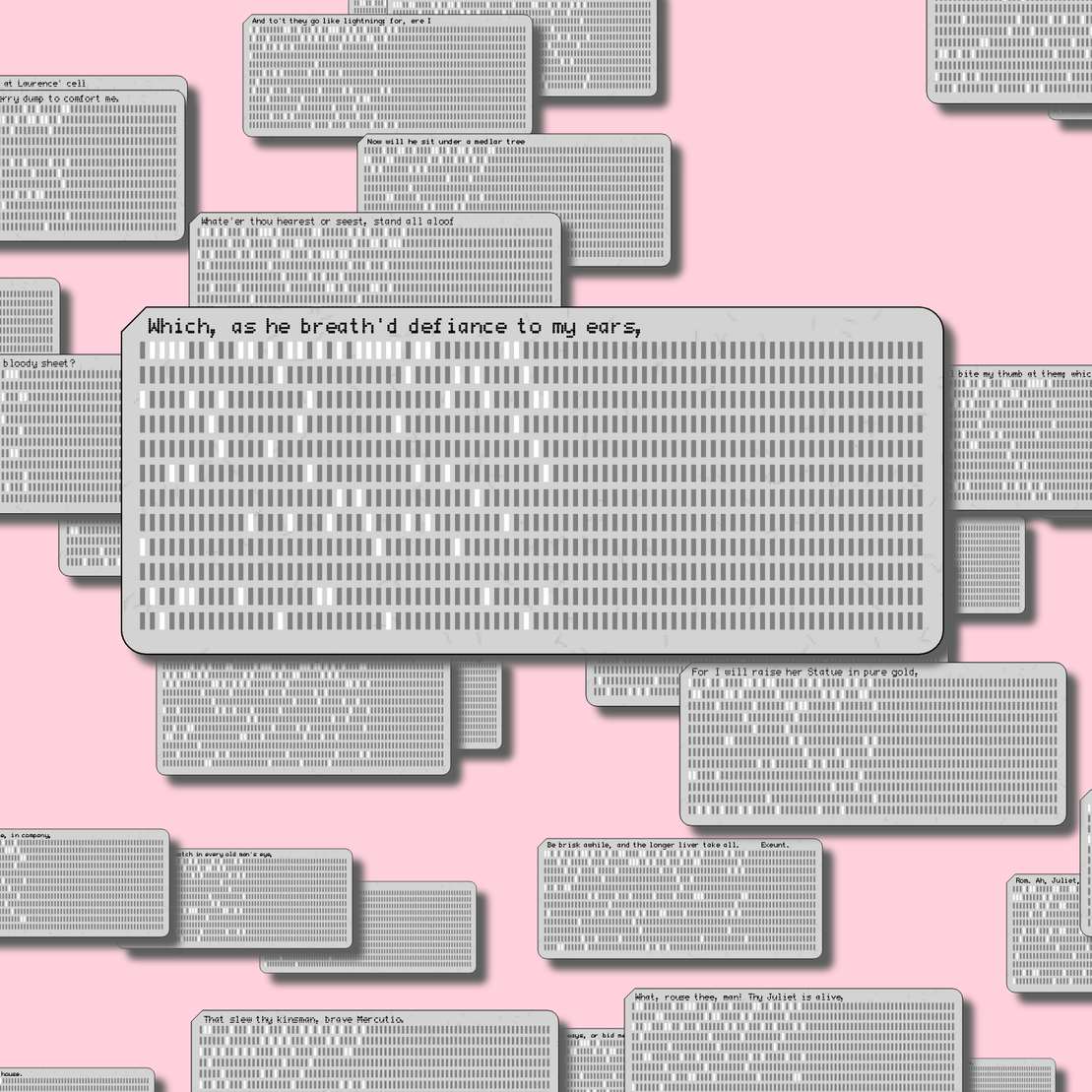 Romeo and Juliet on Punched Cards (Free) #85