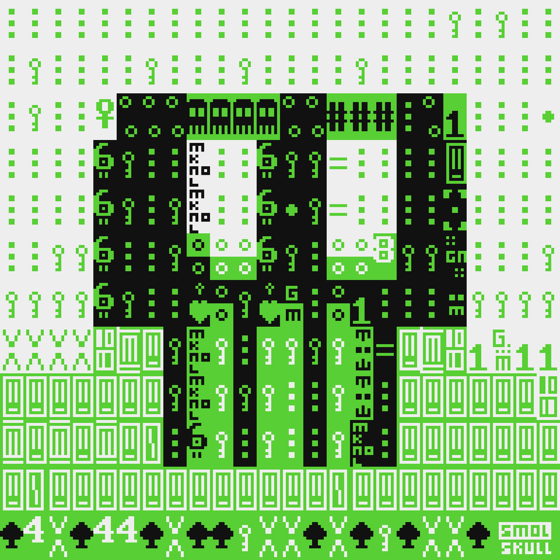 ASCII-SMOLSKULL #291