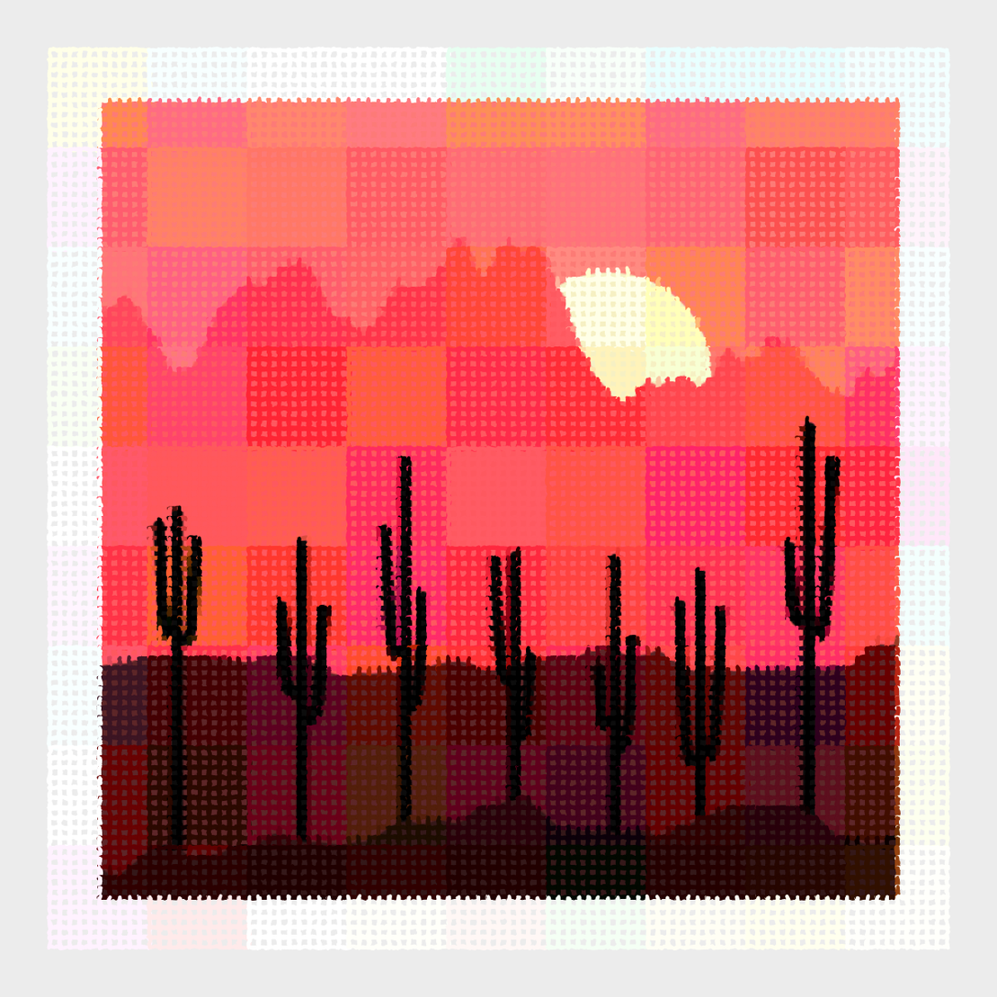 Saguaros #121