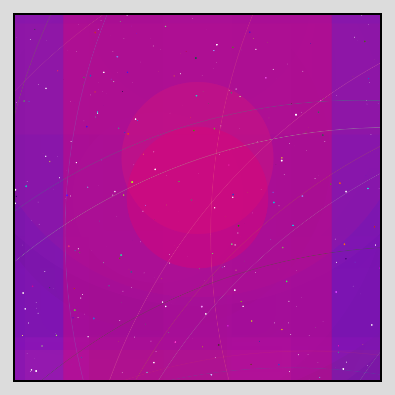 Color Field Starry B #162