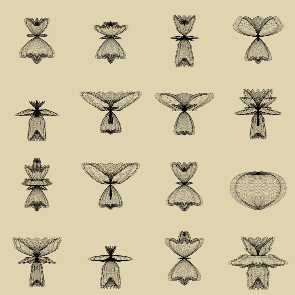 Spherical Harmonics Insectarium #37