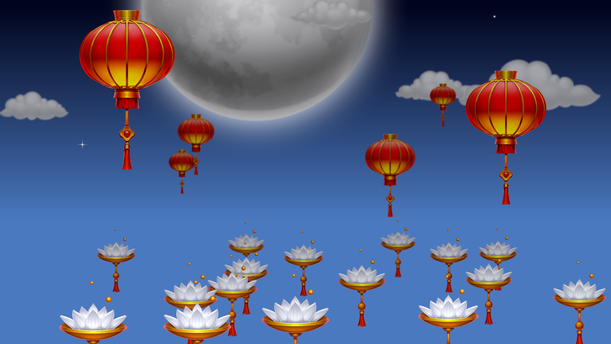 Mooncakes: Happy Mid Autumn Festival 2022 #2030