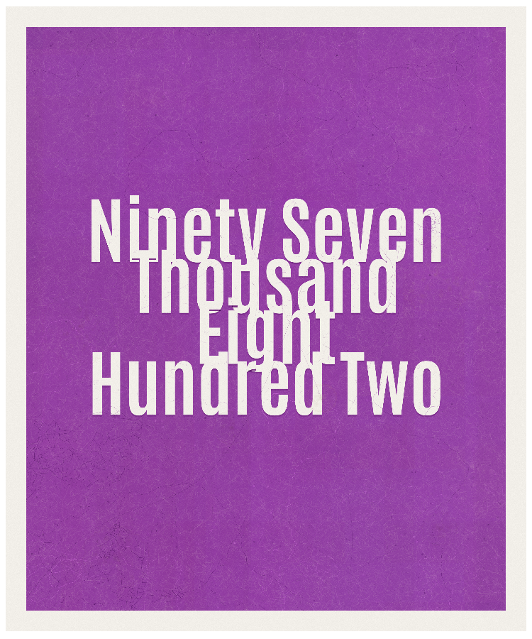 Count #97802