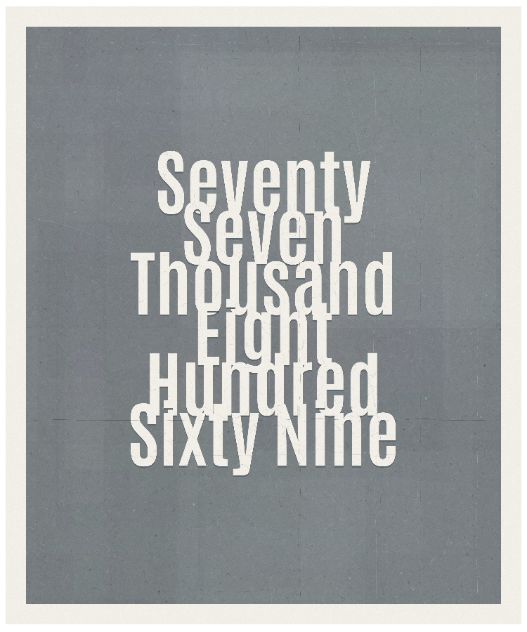 Count #77869