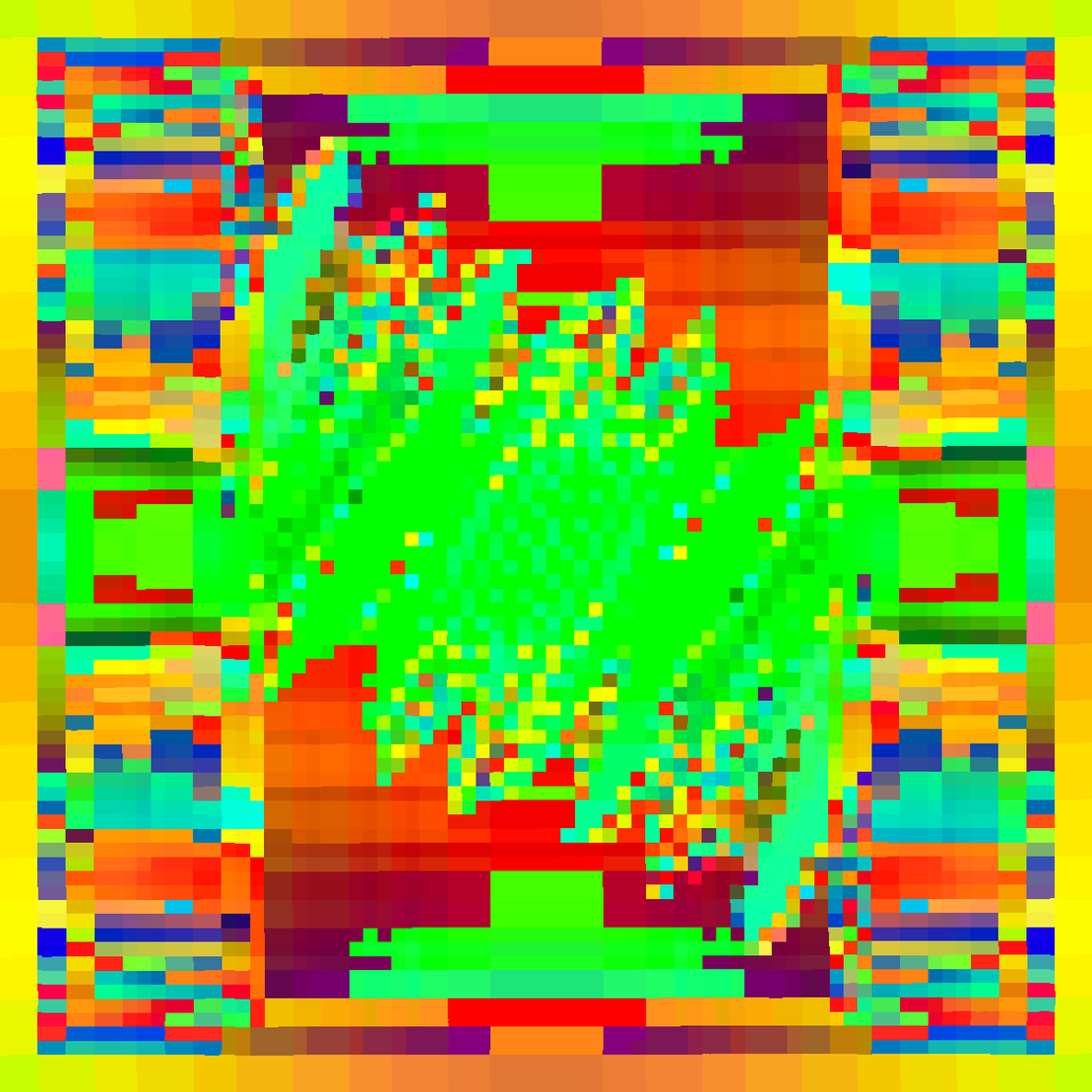 Psychedelic Dance of Pixels #38