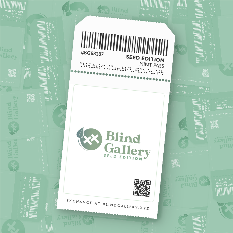 Blind Gallery Mint Pass (Seed Edition) #735