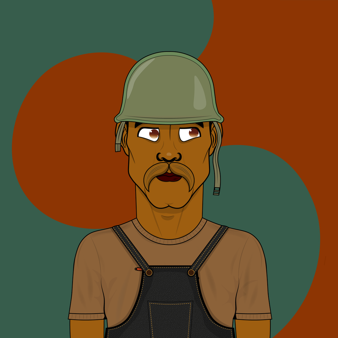 Mustachioed #12