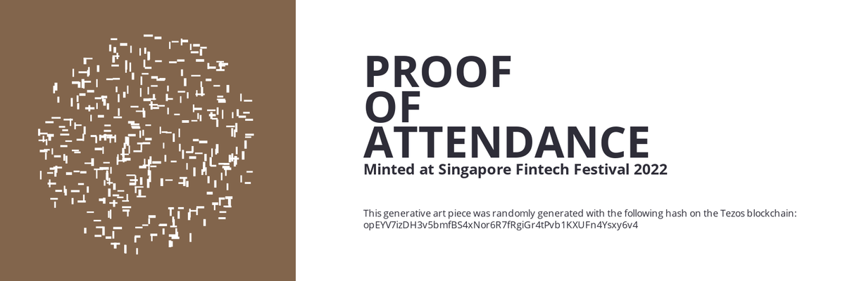 SFF2022 Proof of Attendance Token #1424