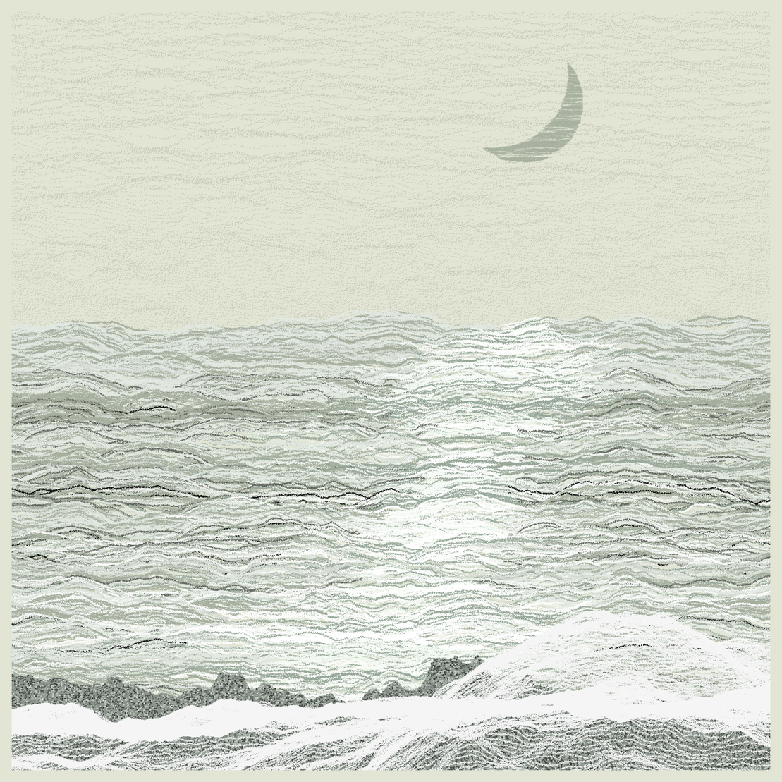 Moonlit Sea #147