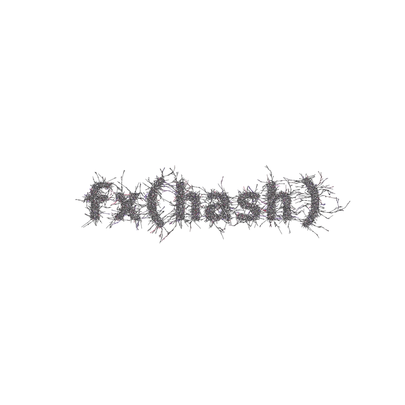 FXHASH Logo with Features #645