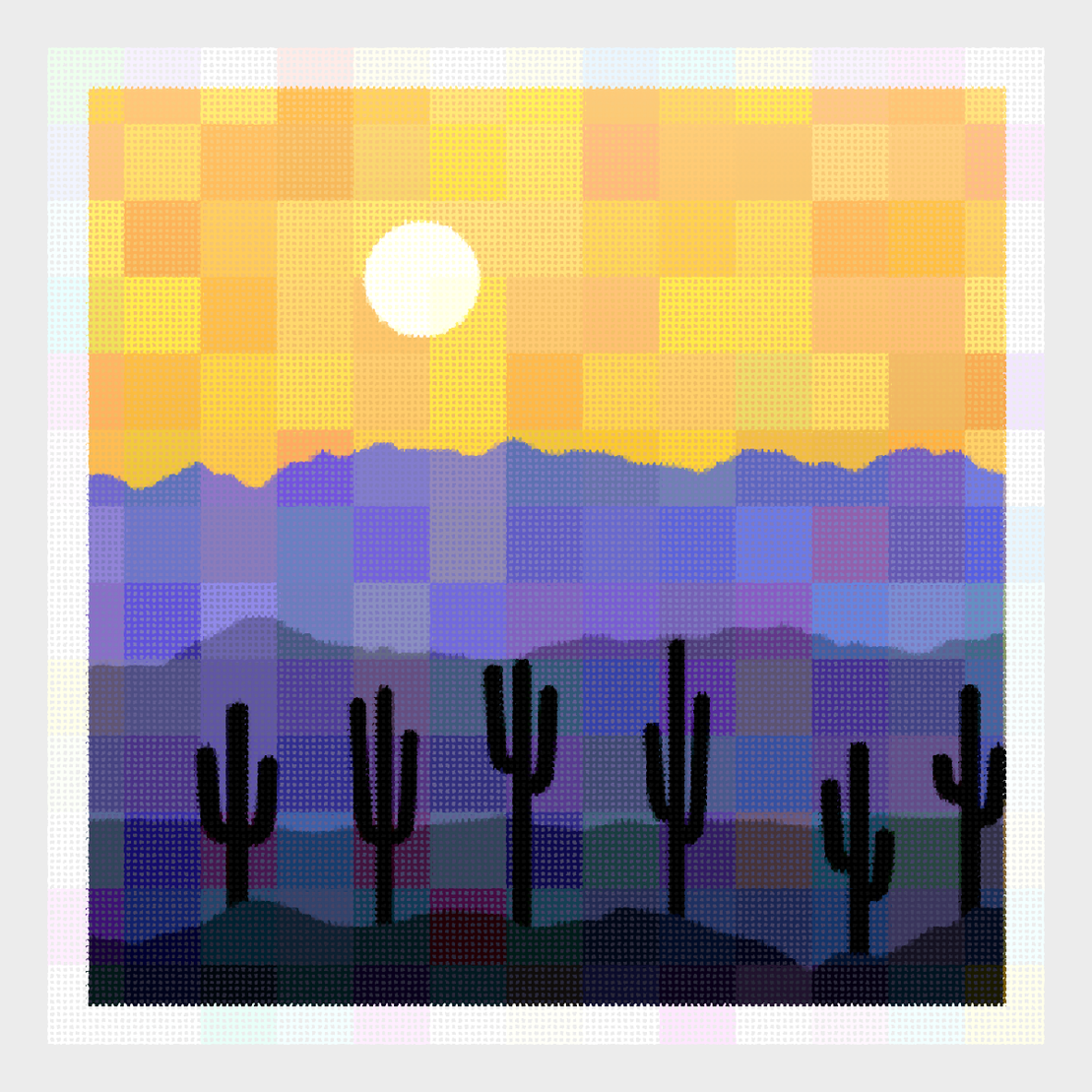 Saguaros #68