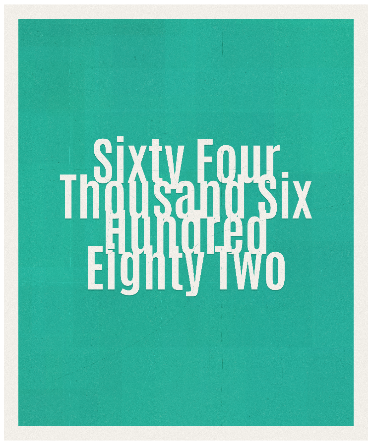 Count #64682