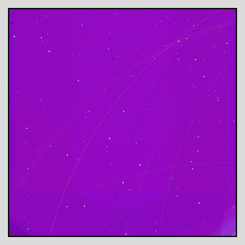 Color Field Starry B #26