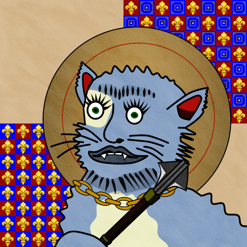 Famous Medieval Cat #37