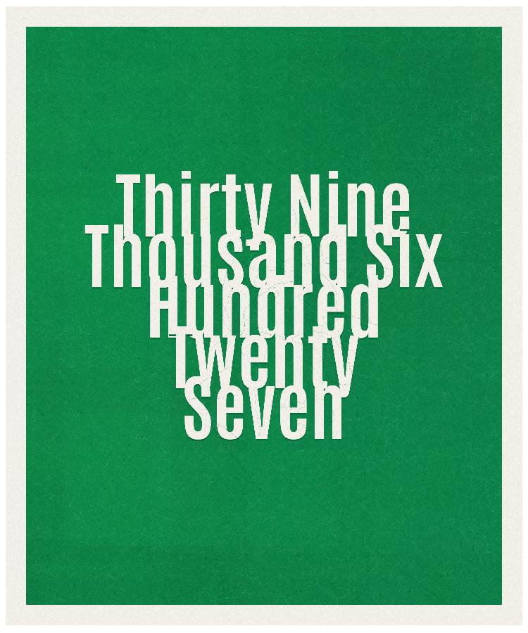 Count #39627