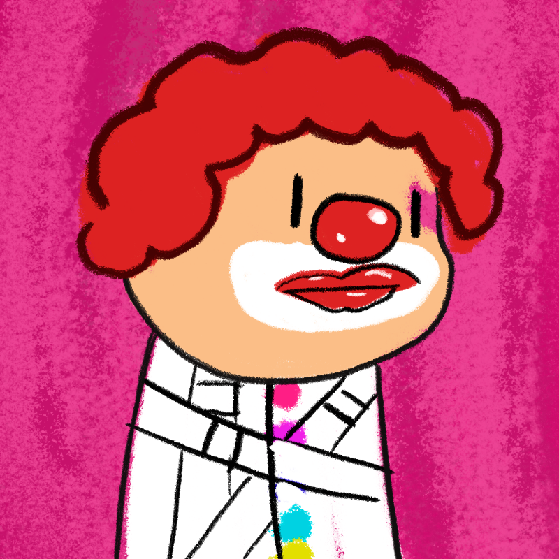Peculiar clown #103