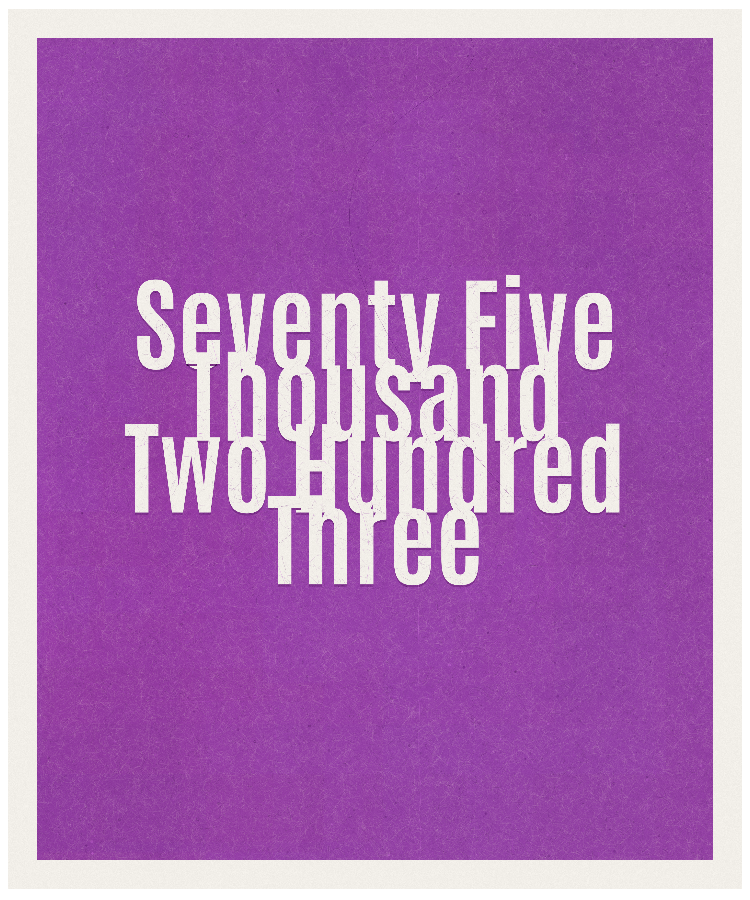 Count #75203