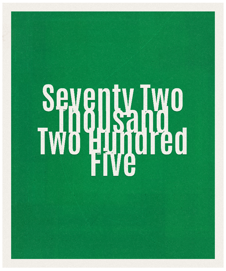 Count #72205