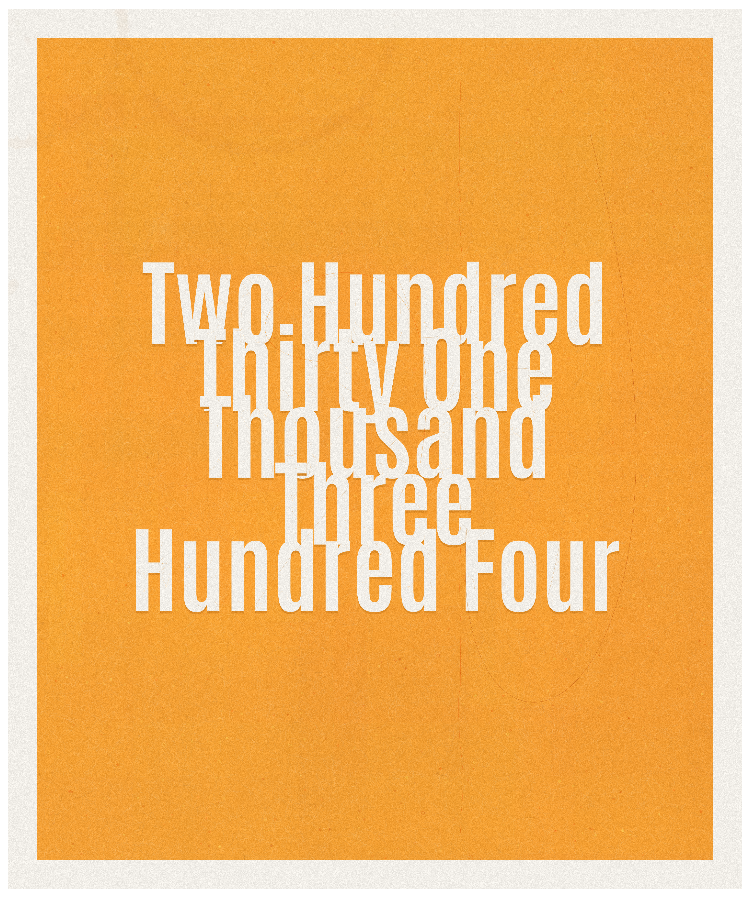 Count #231304