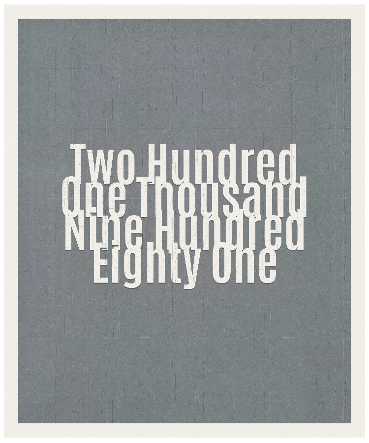 Count #201981