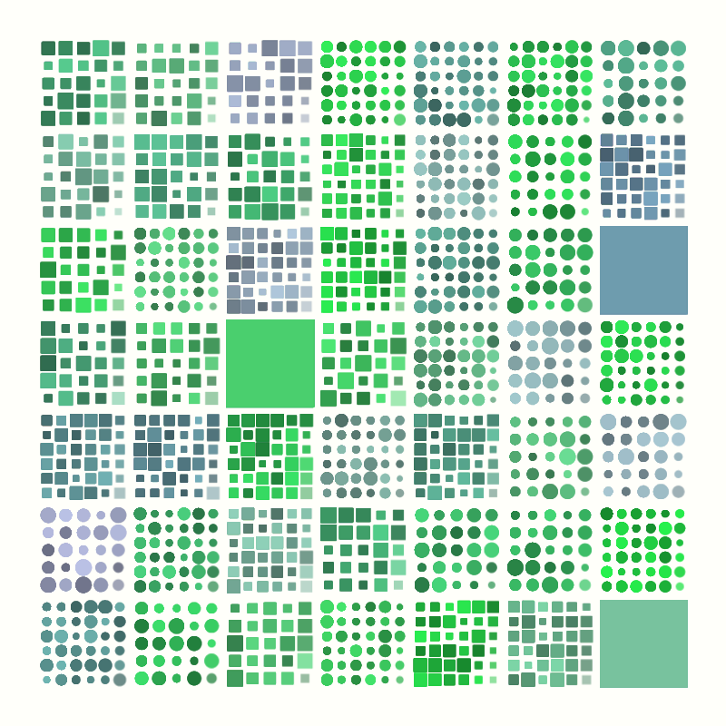 Pastel Grid #12