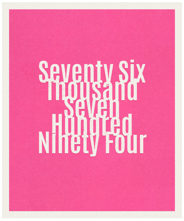 Count #76794