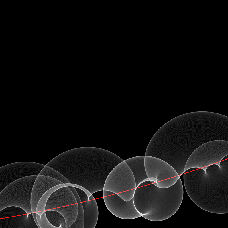 One red line #5