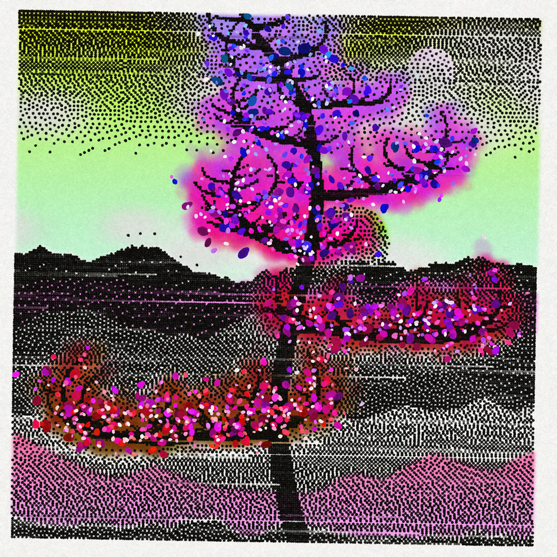 Dithered Branches #229