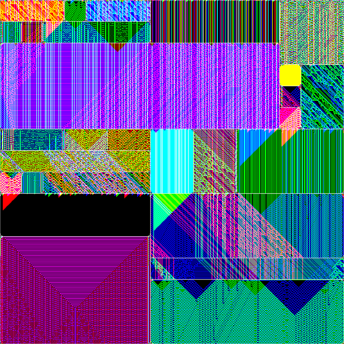 RULES (for Elementary Cellular Automata) #504