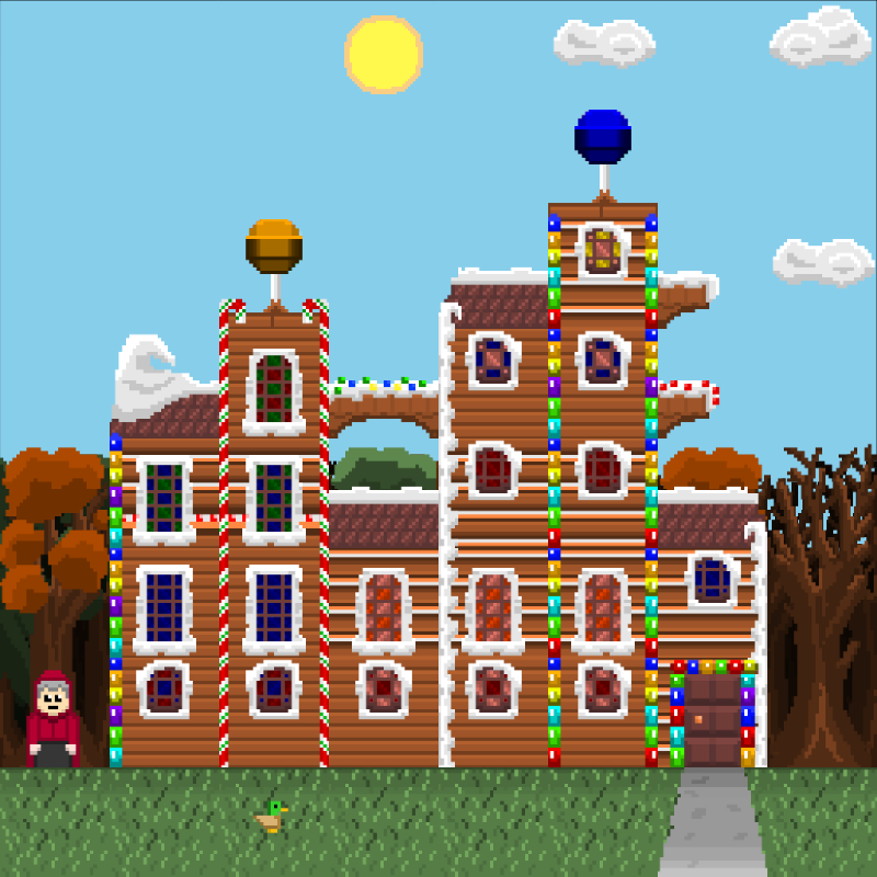 2D Mansion Candy House #7