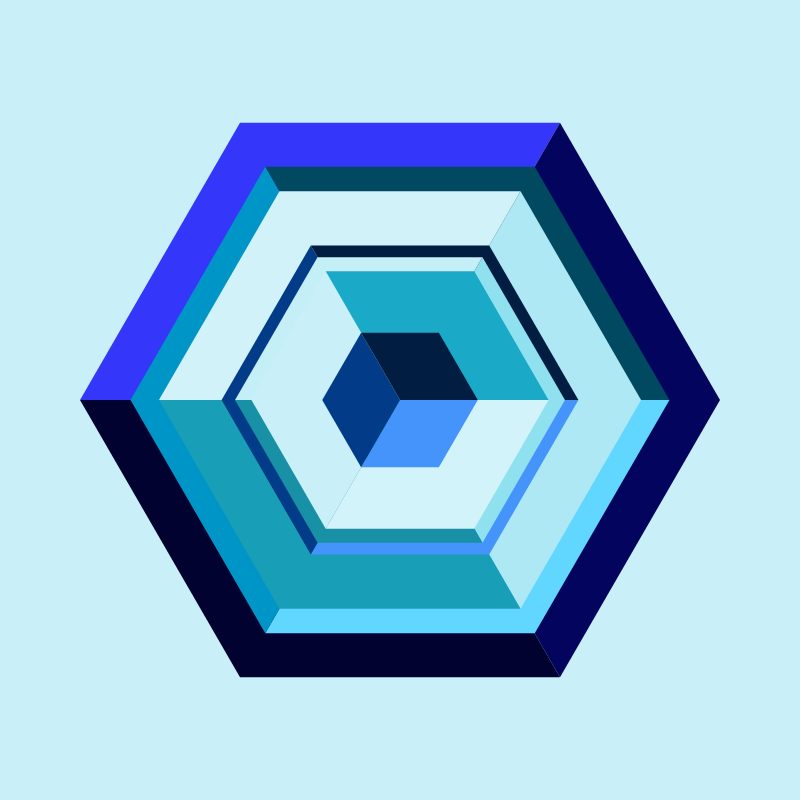 Hexagones - Art for Bots #61