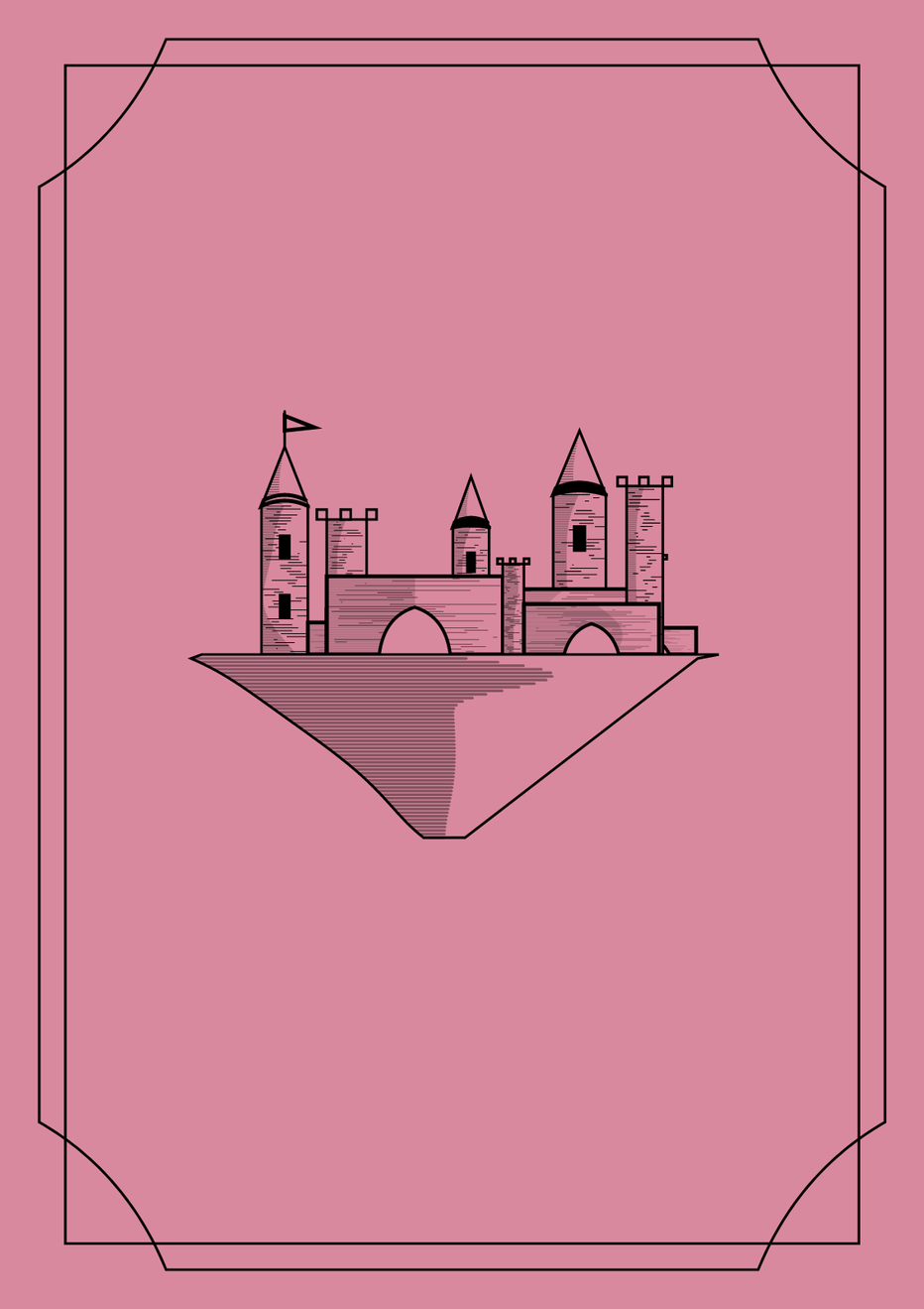 Minimalist Castle #14