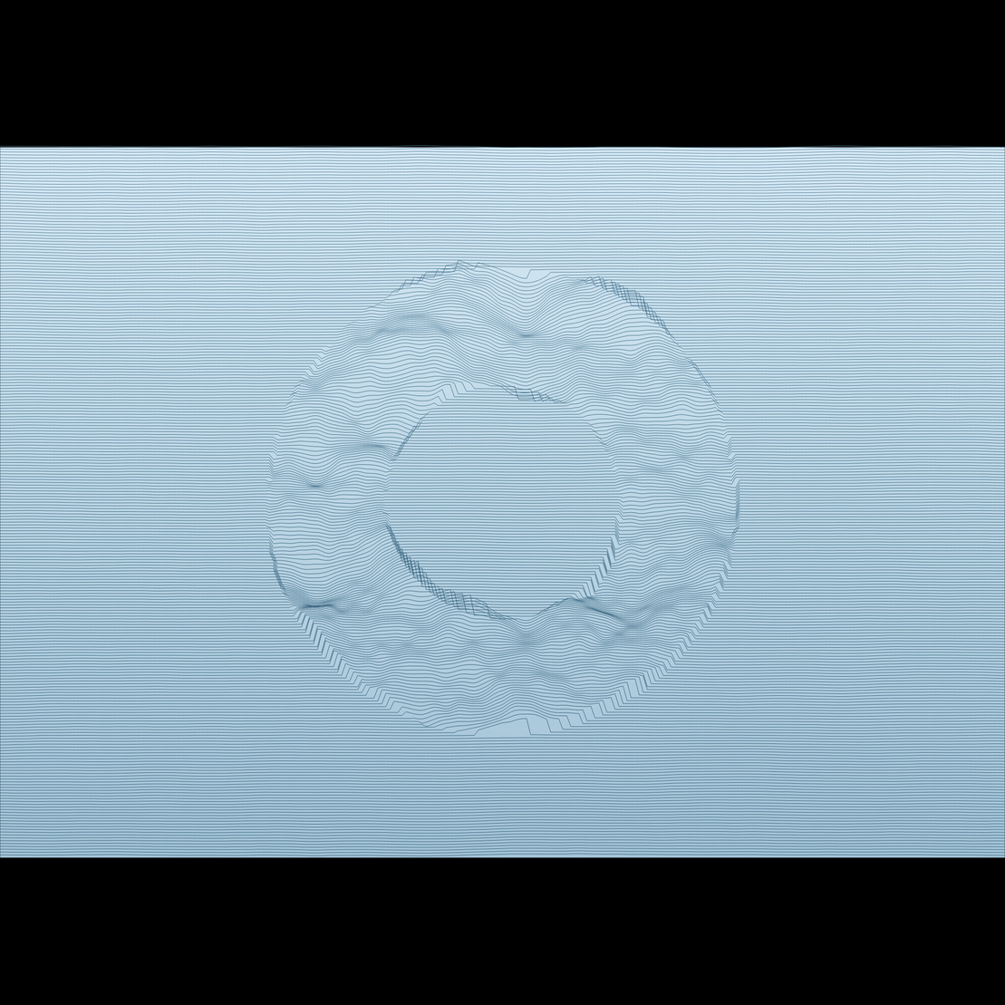 Waves Circle (For Plotter) #102