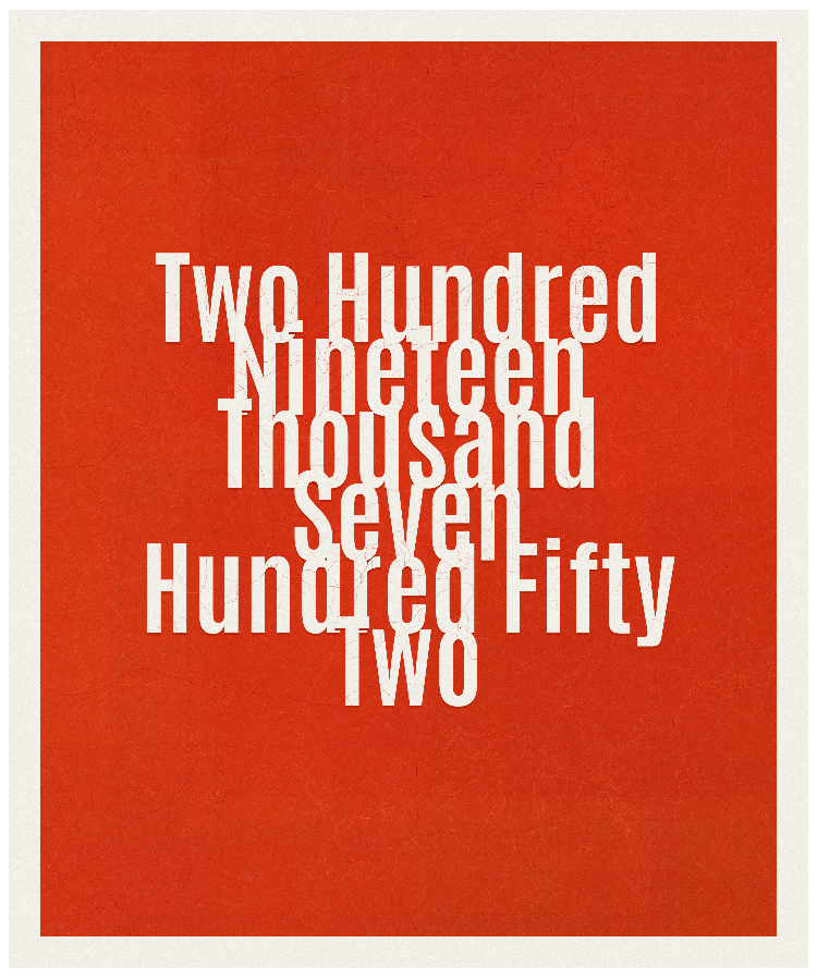 Count #219752