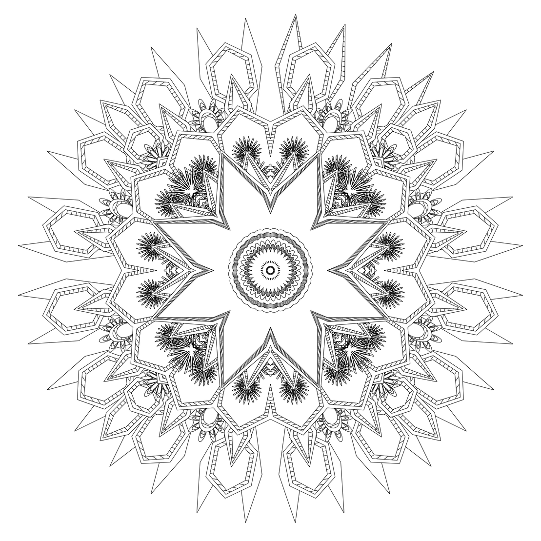 LL21 Mandala #43