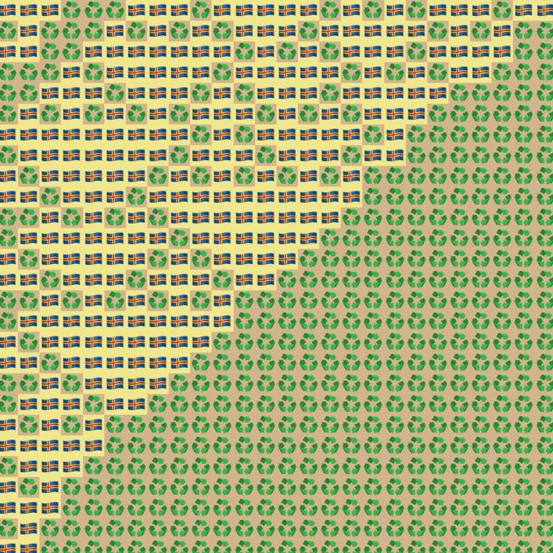 Elementary Cellular Emoji Automata #602