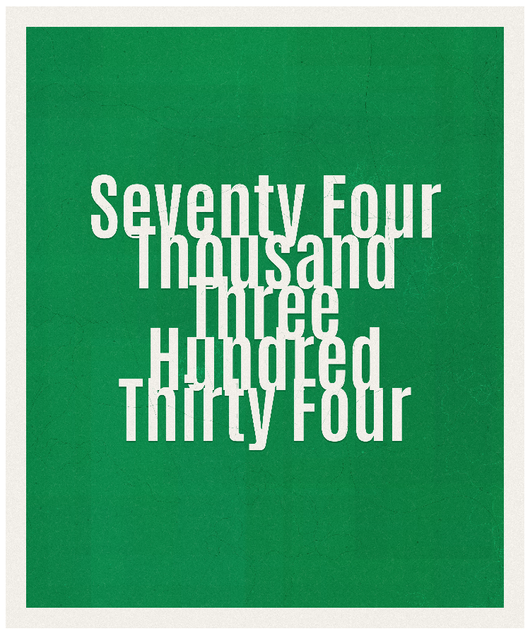 Count #74334