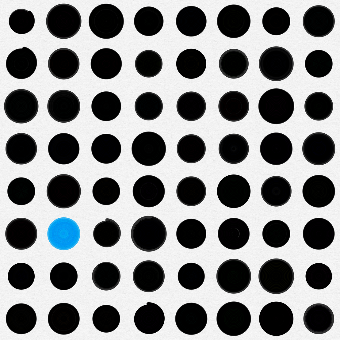 M'Fing Dots on a M'Fing Grid #41