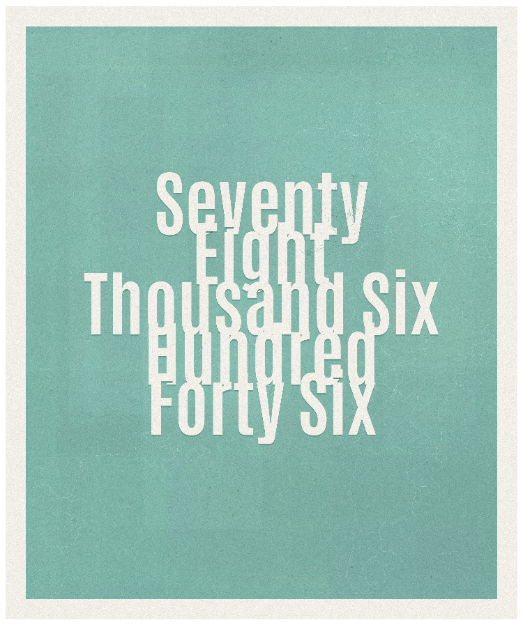 Count #78646