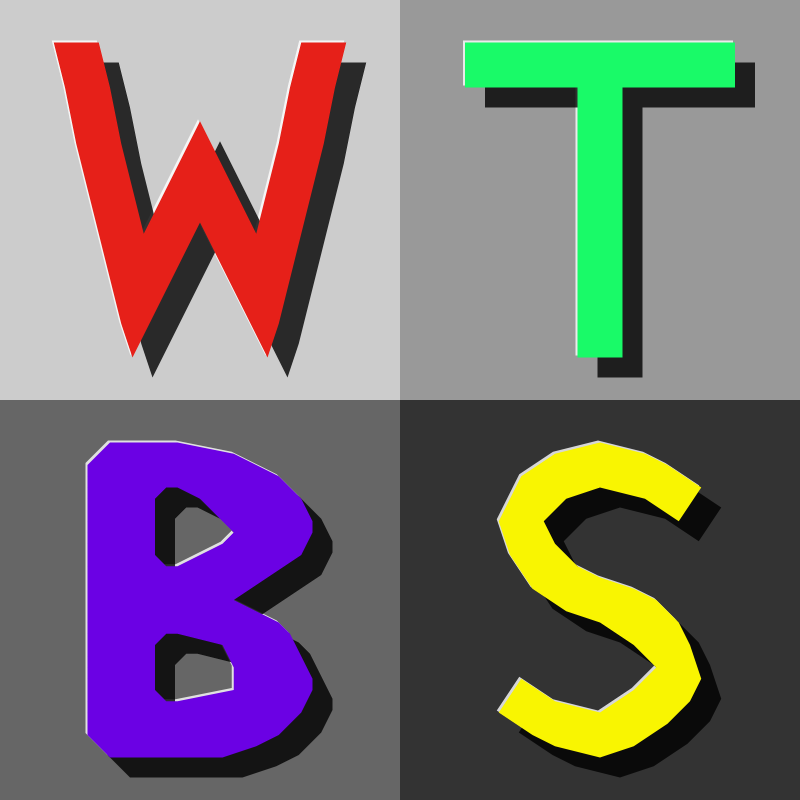 Waiting To Be Signed Logo with Wobbles #286