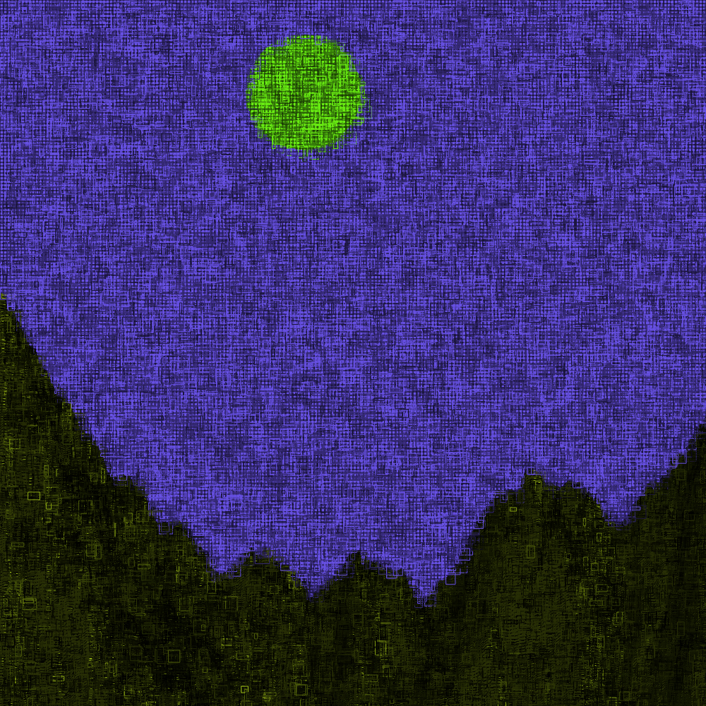 Classic generative landscape V2 #70