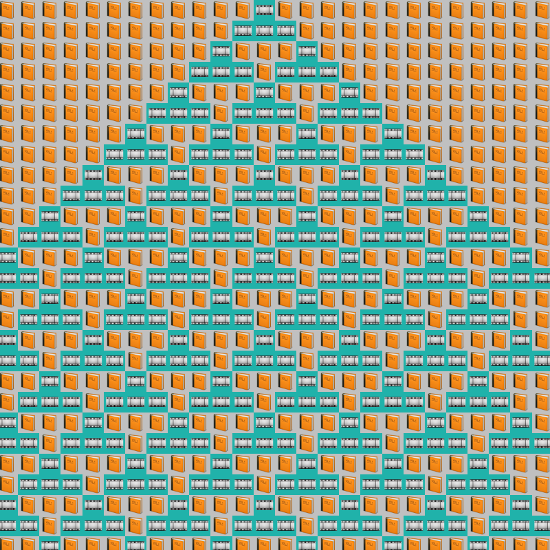 Elementary Cellular Emoji Automata #986