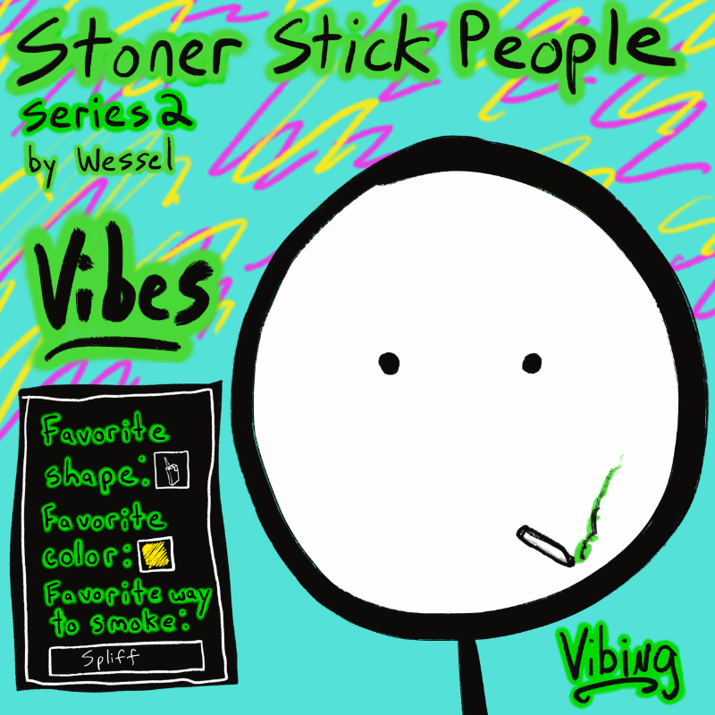 Stoner Stick People Series 2 #59