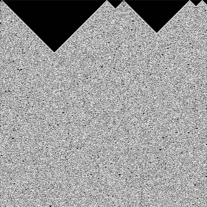 Totalistic Cellular Automata #317