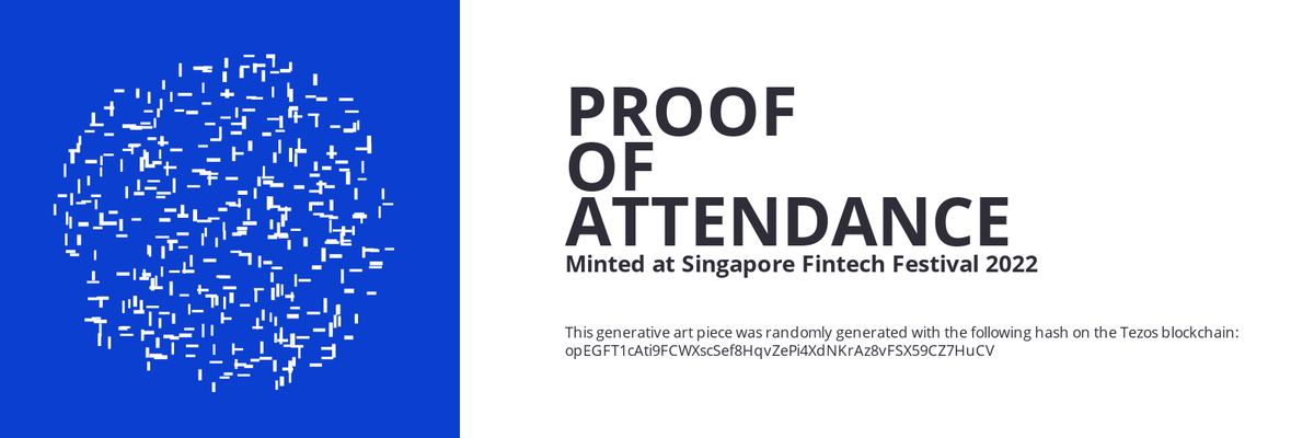 SFF2022 Proof of Attendance Token #132