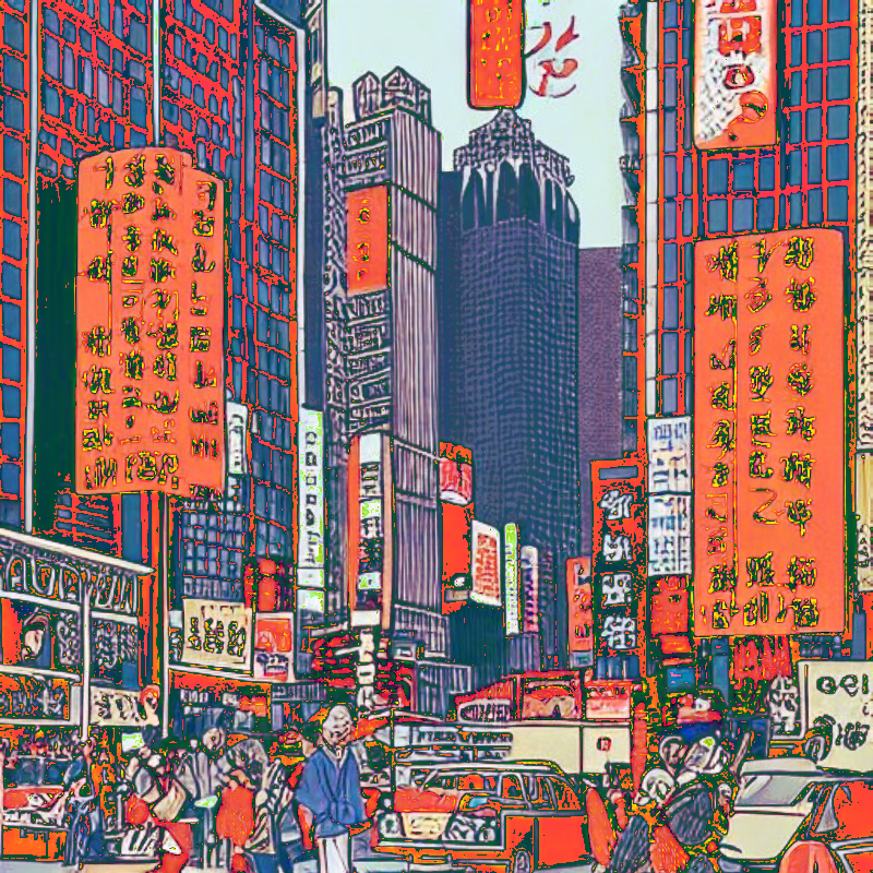 IMAGINARY NEW YORK IN UKIYO-E #22